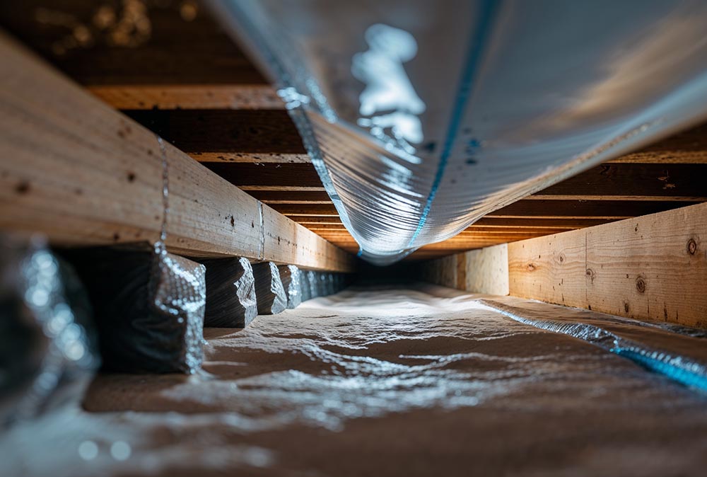 Moisture barrier service by Monterey Pest Management